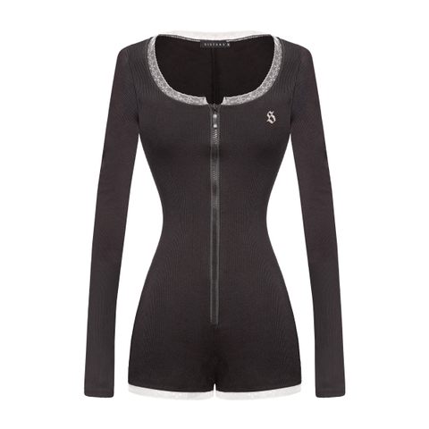 SISTERS Jump đùi dài tay phối ren Linka