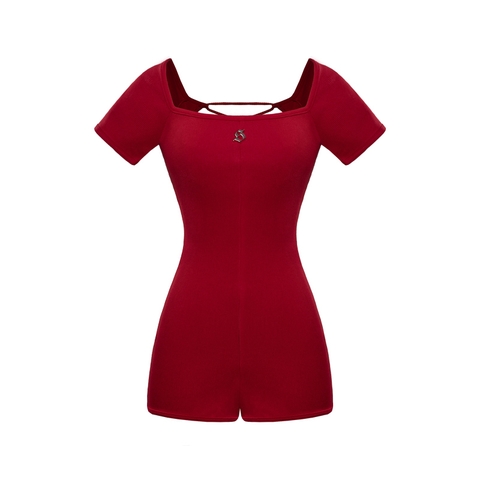 SISTERS Jump đùi đan dây lưng Landii