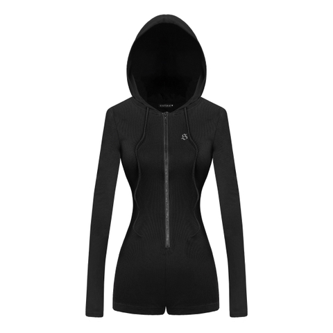 SISTERS Jump đùi dài tay có mũ Rishi