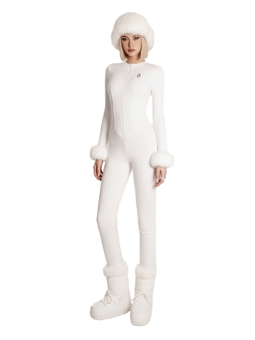 SISTERS Jump quần dài cao cổ Flurry - Trắng