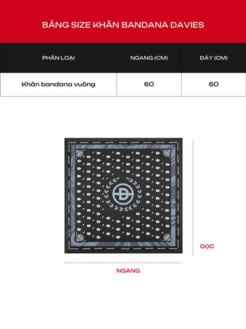 DSW Patterned Bandana