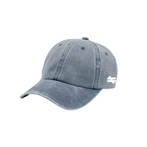 Nón lưỡi trai xám wash