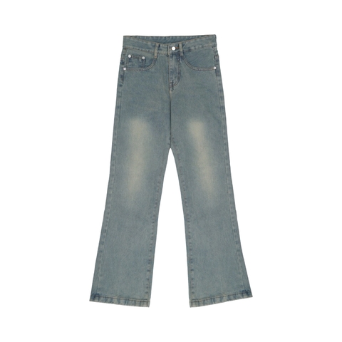 Quần Jeans ống loe unisex NULLED N-Q27-Y5