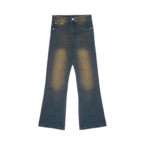 Quần Jeans ống loe unisex NULLED N-Q27-Y6