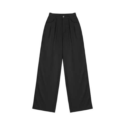 Quần jeans ống suông màu đen NULLED N-Q32-D