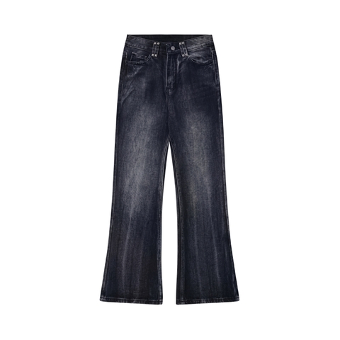 Quần jeans wash ống loe NULLED N-Q33
