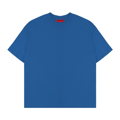 Áo thun trơn màu xanh coban NULLED N-T00-CB