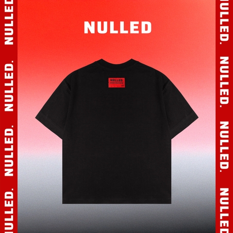 Áo thun đen in hình NULLED Mute Tee N-T21-D