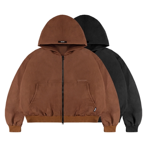 Áo khoác kaki có mũ Ontop