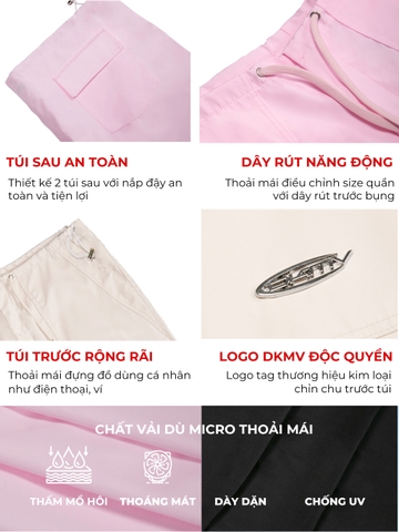 DKMV Basic Parachure Pants