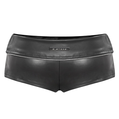 SISTERS Quần đùi da mini short Calliope