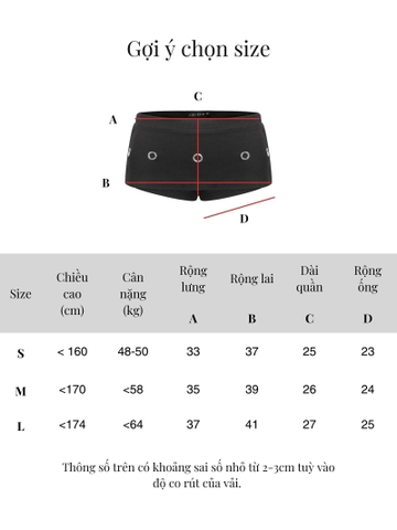 SISTERS Quần đùi mini short Holly