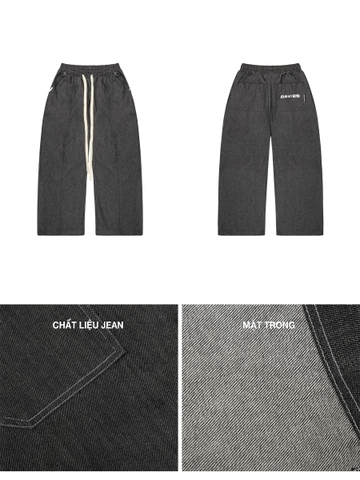 DSW Denim Piping Pants