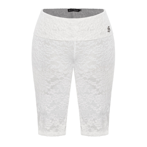 SISTERS Quần lửng ren lưng lật Karine