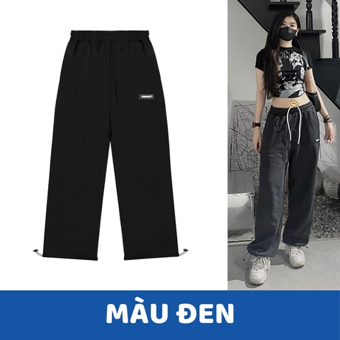 Quần nỉ ống suông local brand DE-Q45