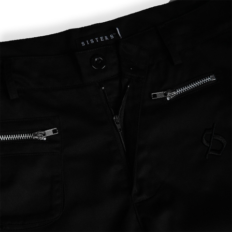 Sisters Quần kaki túi hộp Brie