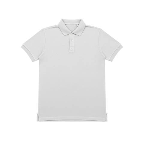 ÁO POLO HAMCHOI Nam Nữ Cotton Mát Mịn Form Suông Cổ Bẻ Truyền Thống Dễ Mặc Hàng Ngày Màu Xám Trắng