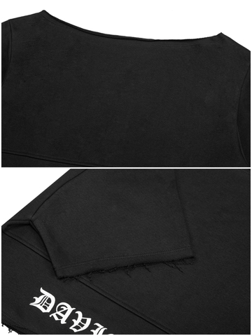 DSS Legacy Croptop - Đen