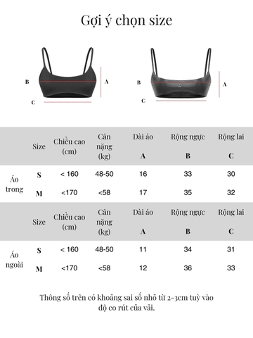 SISTERS Set 2 áo hai dây phối da Cordelia