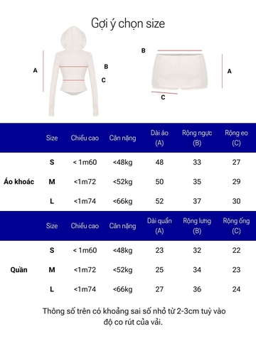 DKMV Combo Dainty Set - Xám trắng