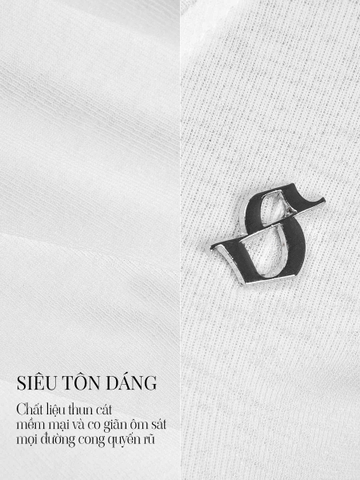 SISTERS Set áo cổ tim và quần Debra