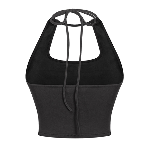 SISTERS Set áo yếm quần lửng lưng lật ánh kim Maisie