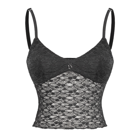 SISTERS Set áo váy hai dây phối ren Iris