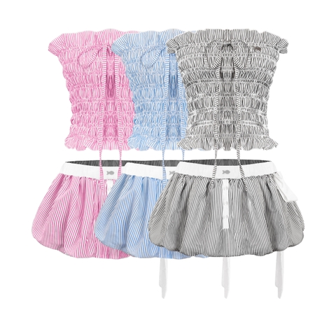 DKMV Striped Pumpkin Set