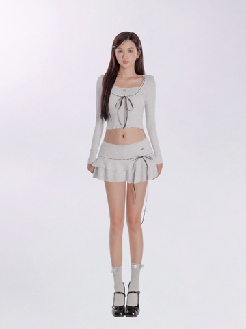 DKMV Ribbon Set - Xám trắng