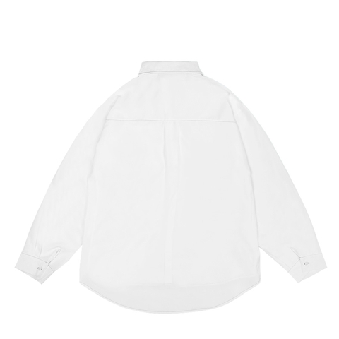 O15-S2 Over Shirt Mono - Trắng