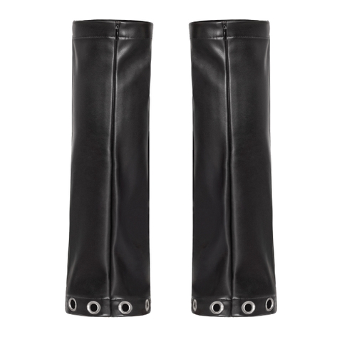 SISTERS Ống boots dài đính kim loại A4