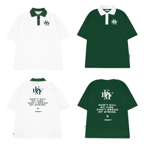 áo polo local brand đẹp form rộng dkmv streetwear