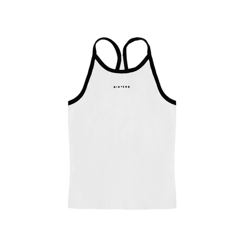 Sisters Áo ba lỗ cổ yếm Rosé