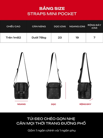 DSW Straps Mini Pocket