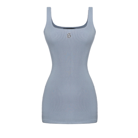 Sisters Váy đầm body cổ vuông Shiloh