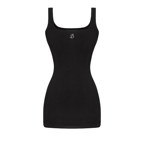 Sisters Váy đầm body cổ vuông Shiloh