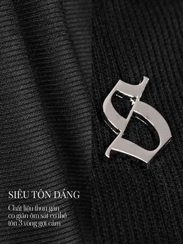 SISTERS Váy đầm body đan dây ngực Sohee