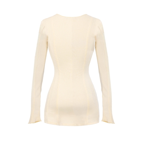 SISTERS Váy đầm body đan dây ngực Sohee