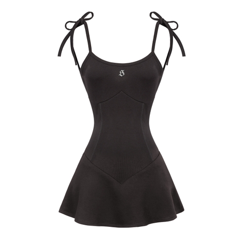 SISTERS Jump váy hai dây hở lưng Kyuin