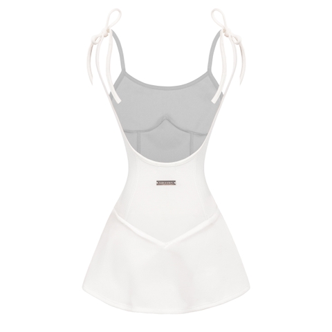 SISTERS Jump váy hai dây hở lưng Kyuin