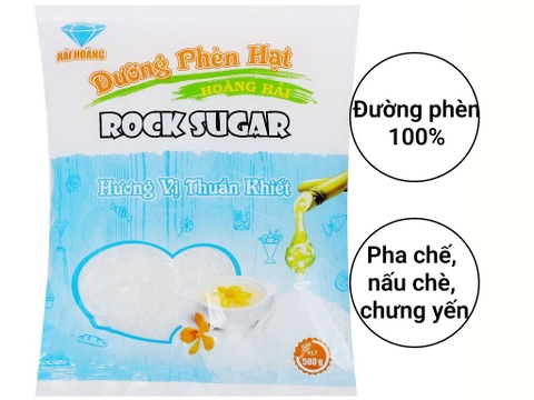 Đường phèn hạt Hoàng Hải gói 500g