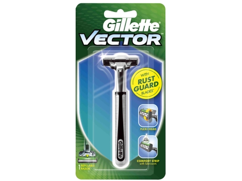 1 cây dao cạo Gillette Vector 2 lưỡi