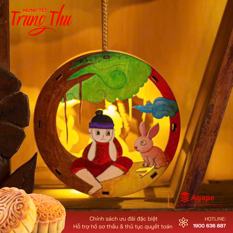 LỒNG ĐÈN CHÚ CUỘI LẮP RÁP