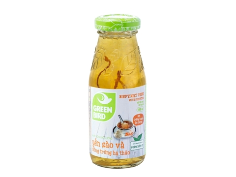 Nước yến đông trùng hạ thảo Green Bird 185ml