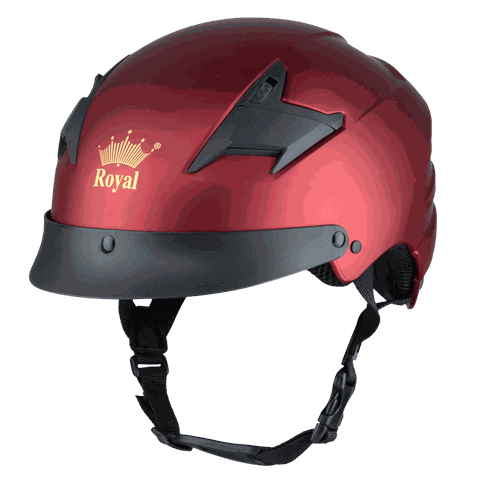 Mũ bảo hiểm nửa đầu Royal M152 Đô Mờ (Liên hệ nhận báo giá)