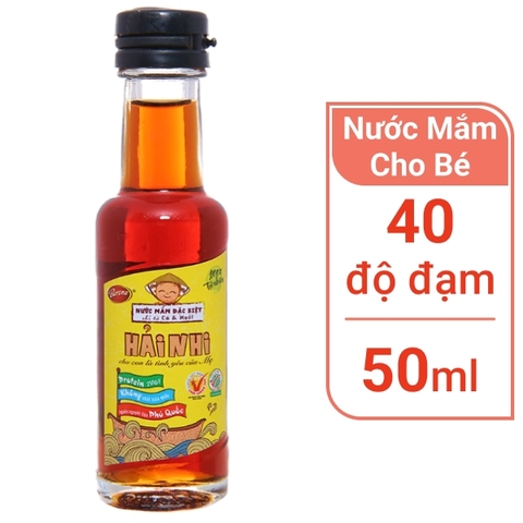 Nước mắm đặc biệt Hải Nhi Barona 40 độ đạm chai 50ml