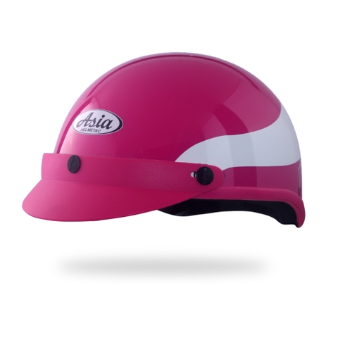 Mũ bảo hiểm nửa đầu Asia MT-105 3M Hồng - Trắng bóng (Liên hệ nhận báo giá)