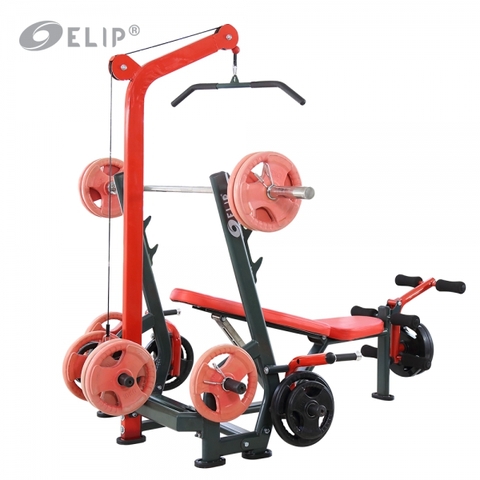 Ghế tạ đa năng Elip Power Max 9in1 - Gray