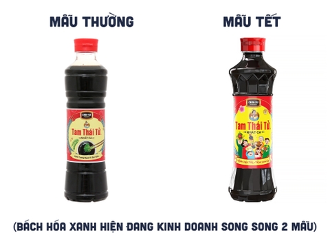 Nước tương Nhất Ca Tam Thái Tử chai 500ml