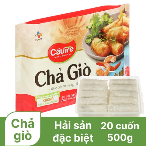 Chả giò đặc biệt hải sản Cầu Tre 500g